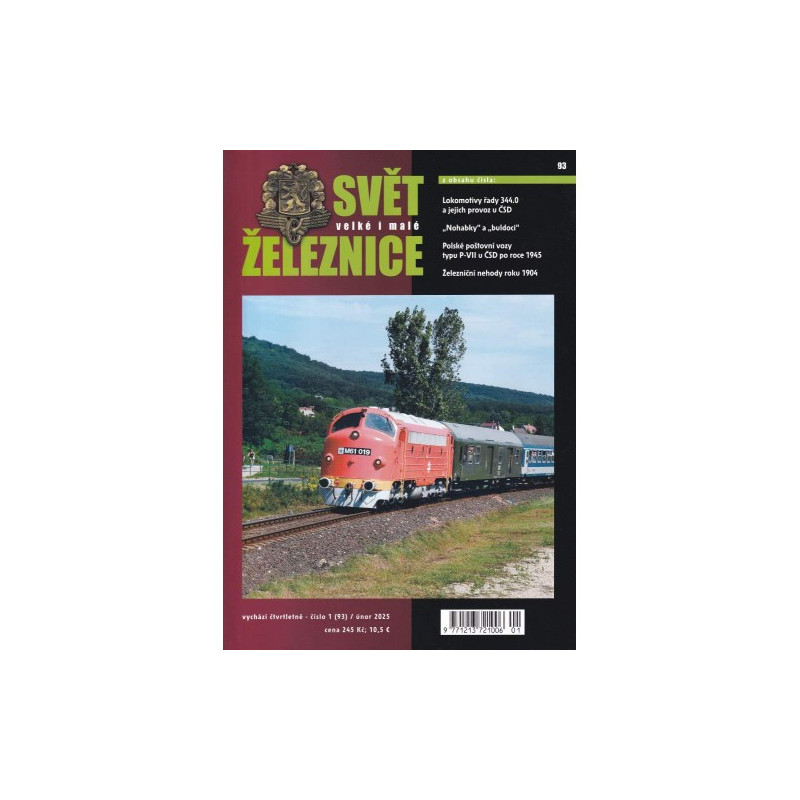 Svět železnice č.93 (1/2025)