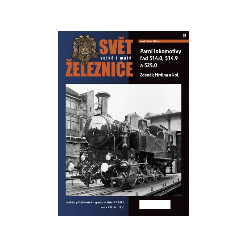 The World of Railways – Special Edition S7 (7/2021): Steam Locomotives of Classes 514.0, 514.9, and 525.0