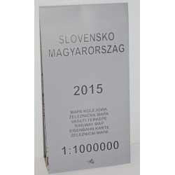 Železniční mapa Horní a...