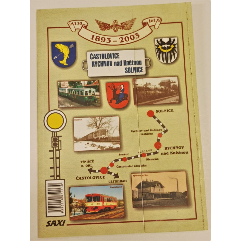 110 let trati Častolovice - Solnice