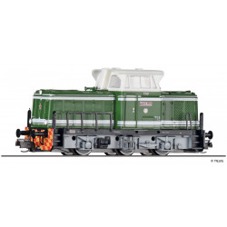 TILLIG motorová lokomotiva T334.0 ČSD zelená "Rosnička",analog TT