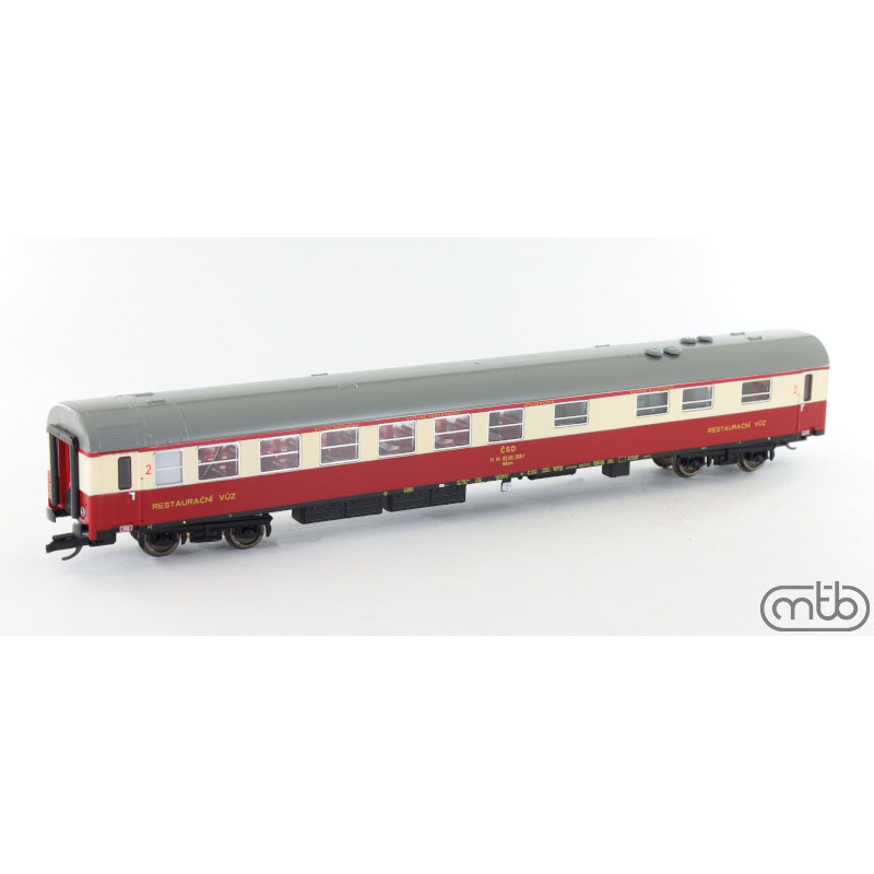 MTB 4-axle dining car BRam 008 ČSD TT