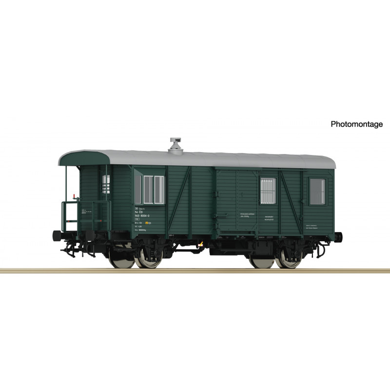 ROCO 6200142 2-axle service car for Daa-k ČD freight trains, V.ep., H0
