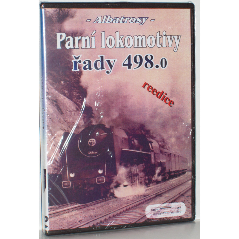 Albatrosy - parní lokomotivy řady 498.0 (reedice) 40 min., DVD