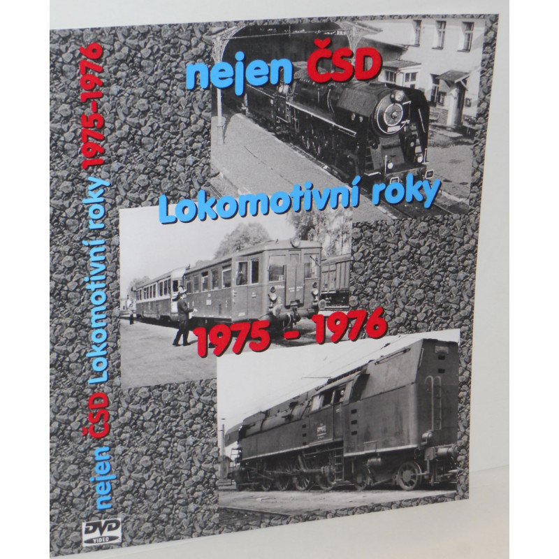 Nejen ČSD - Lokomotivní roky 1975 - 1976, 38.min.,DVD