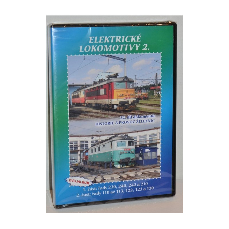 Electric Locomotives 2 (2 x DVD) Part 1: Series 230, 240, 242, and 210; Part 2: Series 110 to 113, 122, 123, and 130 126 min., D