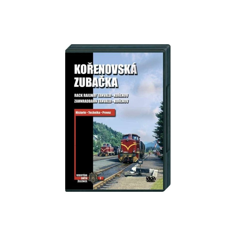 Kořenovská zubačka 50 min., DVD