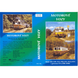 Motor cars 820, 830, 831,...