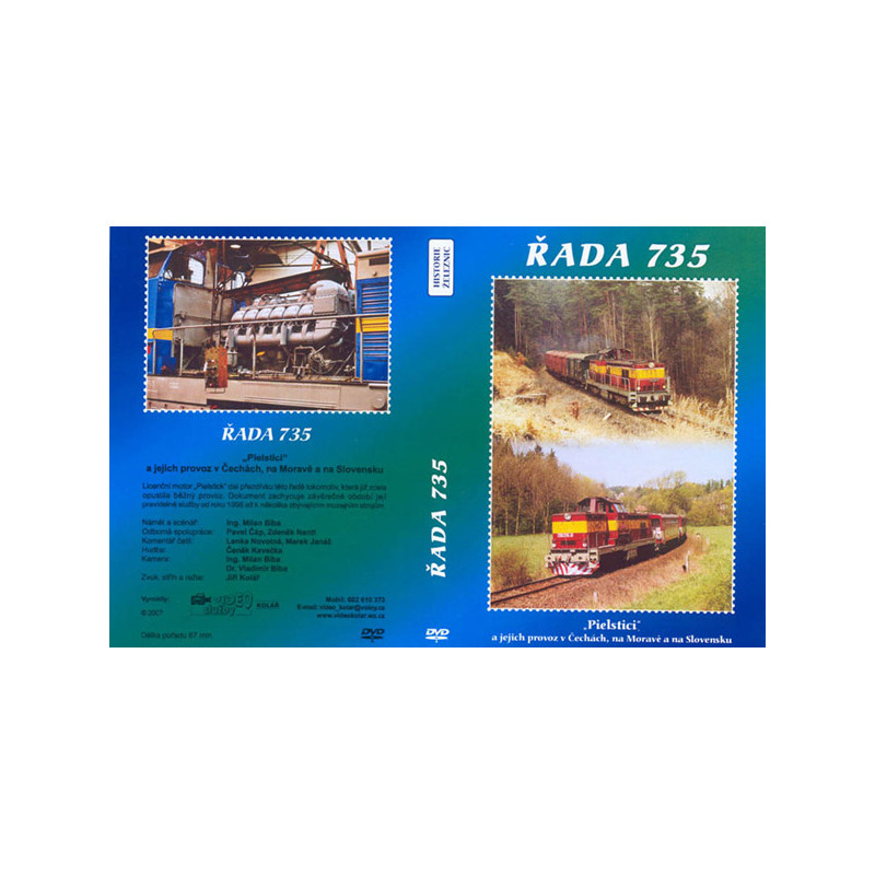Series 735 - Pielstici and their operation 67 min., DVD