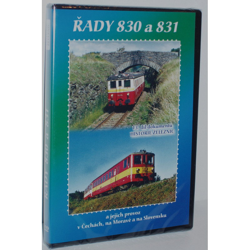 Řady 830 a 831 60 min., DVD