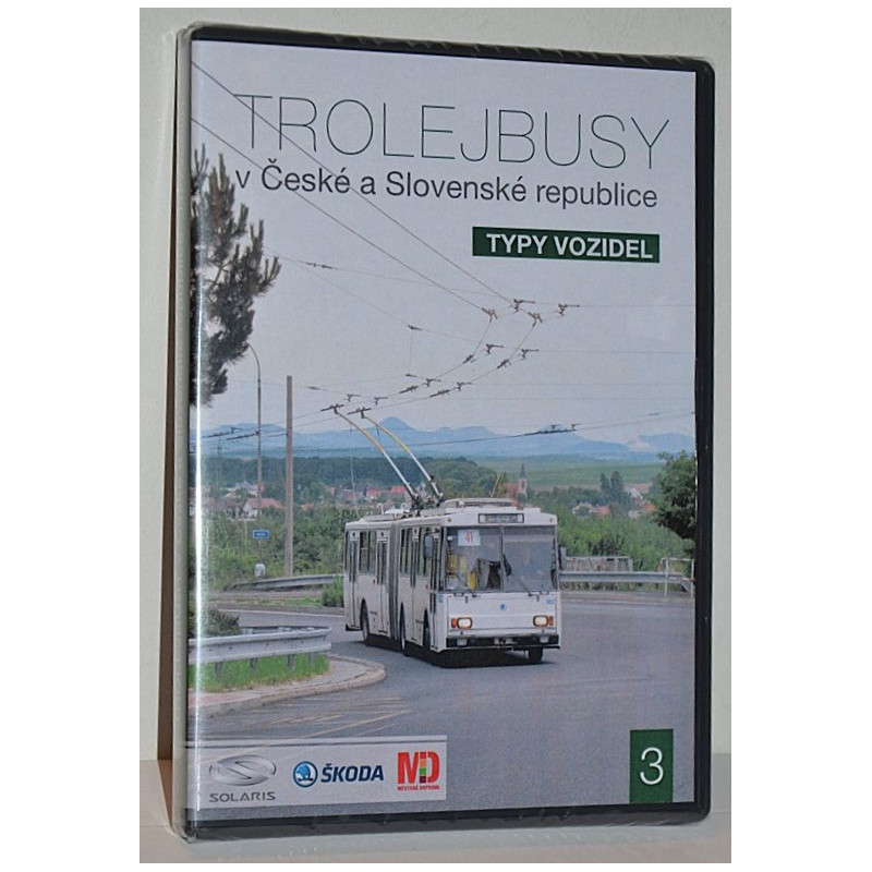Trolejbusy v České a Slovenské republice - typy vozidel, DVD