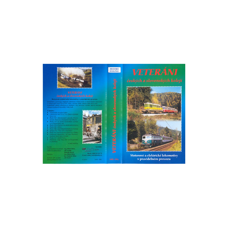 Veterans of Czech and Slovak Tracks 55 min., DVD