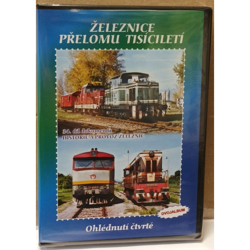 Railways at the Turn of the Millennium – A Fourth Look Back (2x DVD), archive footage from 2002 to 2007, 133 min., DVD