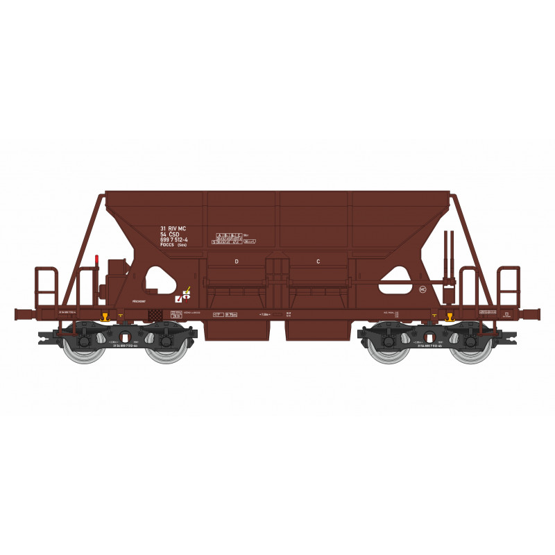 IGRA MODEL Faccs ČSD 3 TT dump wagon