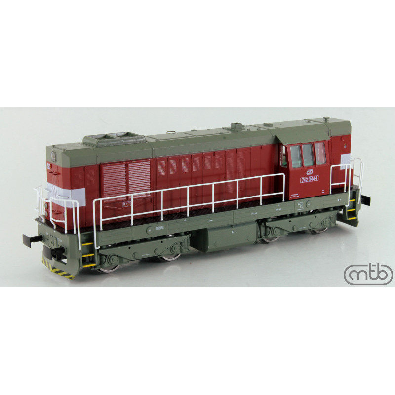 H0 - ČD 742 044 "Kocour" - analog, MTB