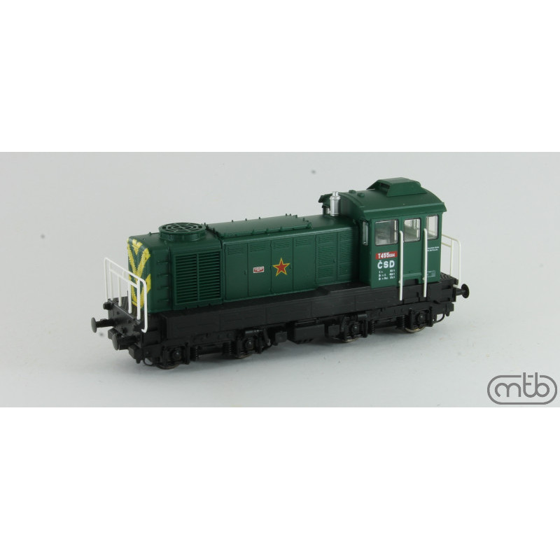 H0 – ČSD T455.004, osvětlená, analog, MTB