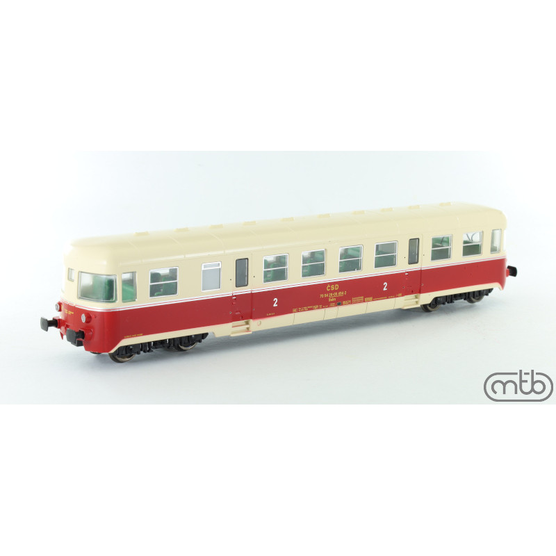 MTB - ČSD Balm, cream roof with undercarriage, DCC H0 lighting