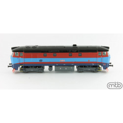 H0 - ČD 749 260 "Zamračená/Bardotka" - analog, MTB