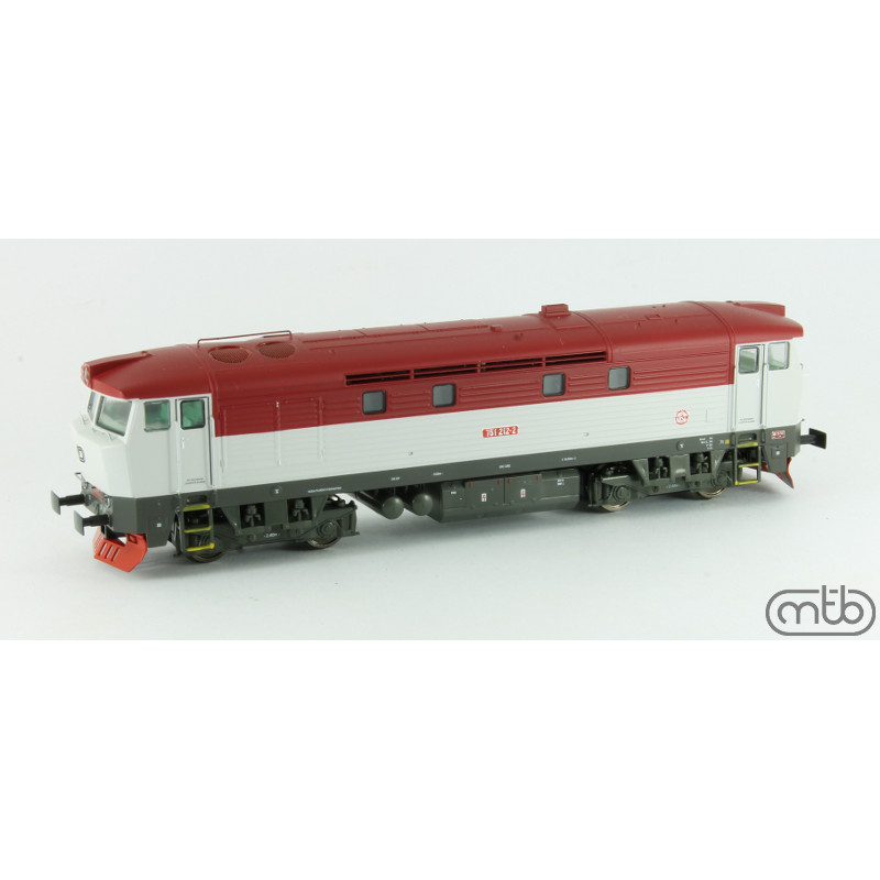 H0 - ČD 751.212 "Zamračená/Bardotka" - analog, MTB