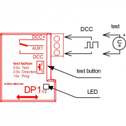 DP1 motorized derailleur, digital - MTB