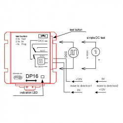 DP16 motorized switch, digital - MTB