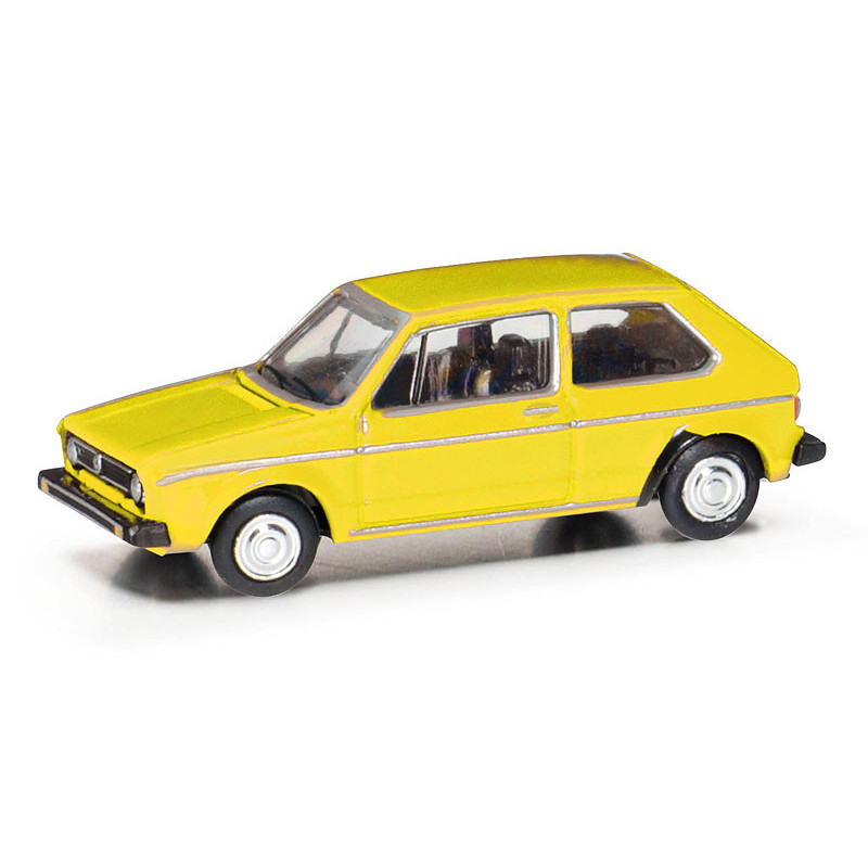 HERPA Volkswagen Golf I, brilliant yellow TT