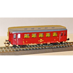 ČSD M131.1 motor car with Blm TT trailer car