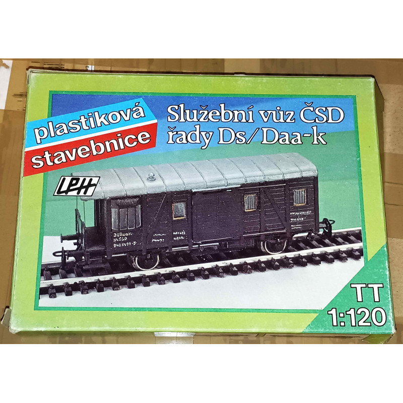LPH ČSD Ds series (Daa-k) service car, TT kit