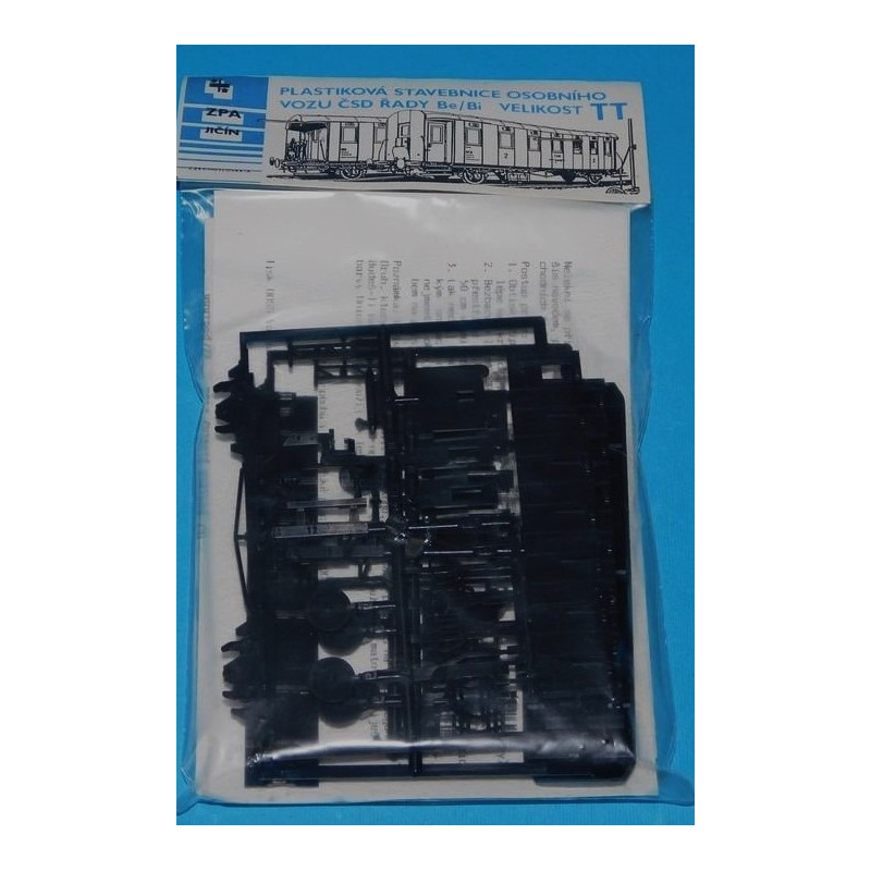 LPH passenger car  ČSD Be/Bi series "Dřevák", TT model kit