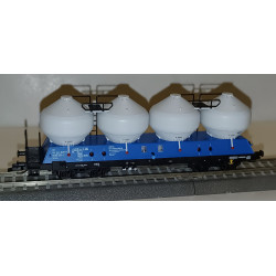 TILLIG set 2 ks 4nápr. nádobových vozů Uacs 451.1 Raj-Wagon Trenčín spol s.r.o., 6.ep.  TT