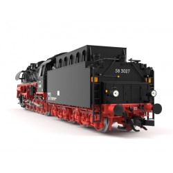 Saxonia steam locomotive 58.3027 DR with T34 tender, digital + TT sound