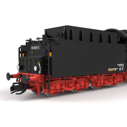Saxonia steam locomotive 58.3025-2 DR with T34 tender, TT analog