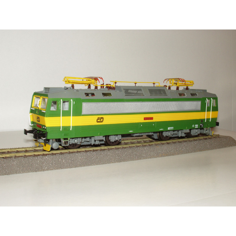 ČStrain 92010 semi-kit electric locomotive series 163 ČSD (ČD, ŽSR, ŽS, RJ) H0