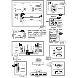 ČStrain 92010 polostavebnice elektrické loko. ř.163 ČSD (ČD, ŽSR, ŽS, RJ) H0