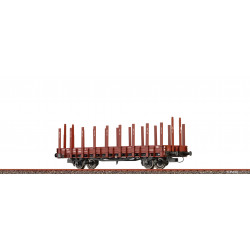 BRAWA 50492 2-axle flat car Ndk ČSD, car no.: 3.35418  3rd edition H0