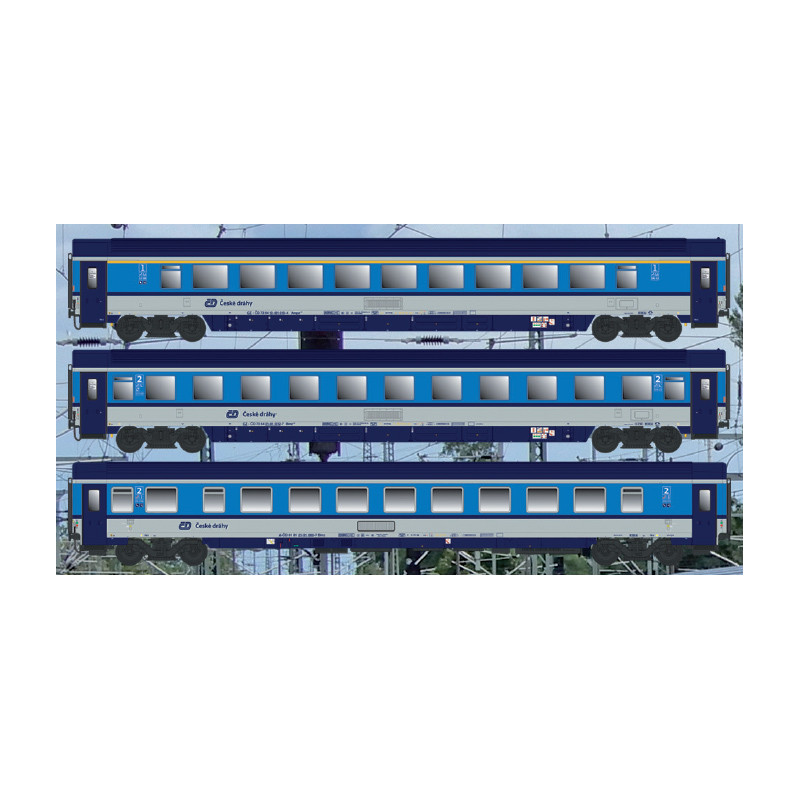 A.C.M.E. 55317 set č.1 EC 378/379 “Berliner” (Praha hl.n. - Hamburg Altona), 6.ep.  H0