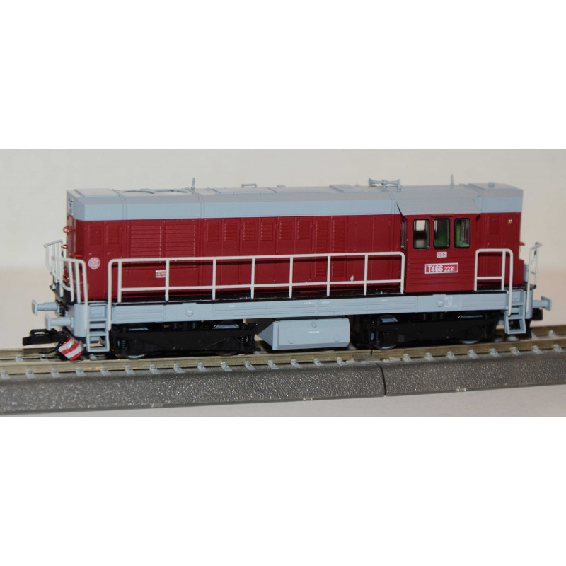 TILLIG T466.2231 ČSD "Kocour, Bangle" diesel locomotive, 4th edition TT