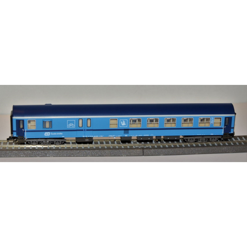 TILLIG 4-axle passenger car type "Y" 2nd class (BDs) with luggage compartment ČD, 6th edition.   TT