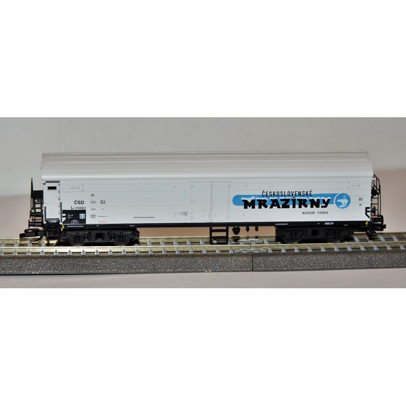 TILLIG 4nápr. chladírenský vůz La ČSD "Československé mrazírny n.p." , 3.ep.  TT