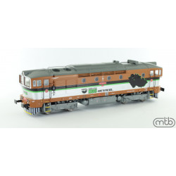 H0 Motorová lokomotiva 750.096 KDS "Brejlovec " analog MTB