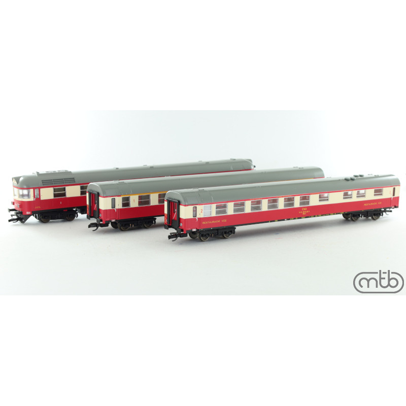 TT - "VINDOBONA" set No. 1 M296.1 (analog) + BRam (DCC) + Aam (DCC) ČSD, IV.ep. MTB