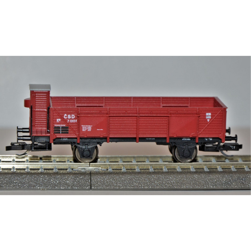 TILLIG 2-axle open wagon for ČSD with brakeman's cab, 2nd edition TT