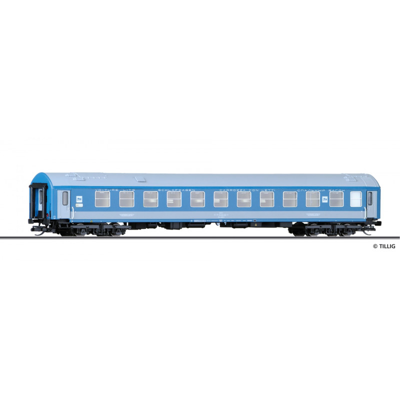 TILLIG 4-axle sleeping car type Y  MÁV 1st and 2nd class, 4th epoch  TT