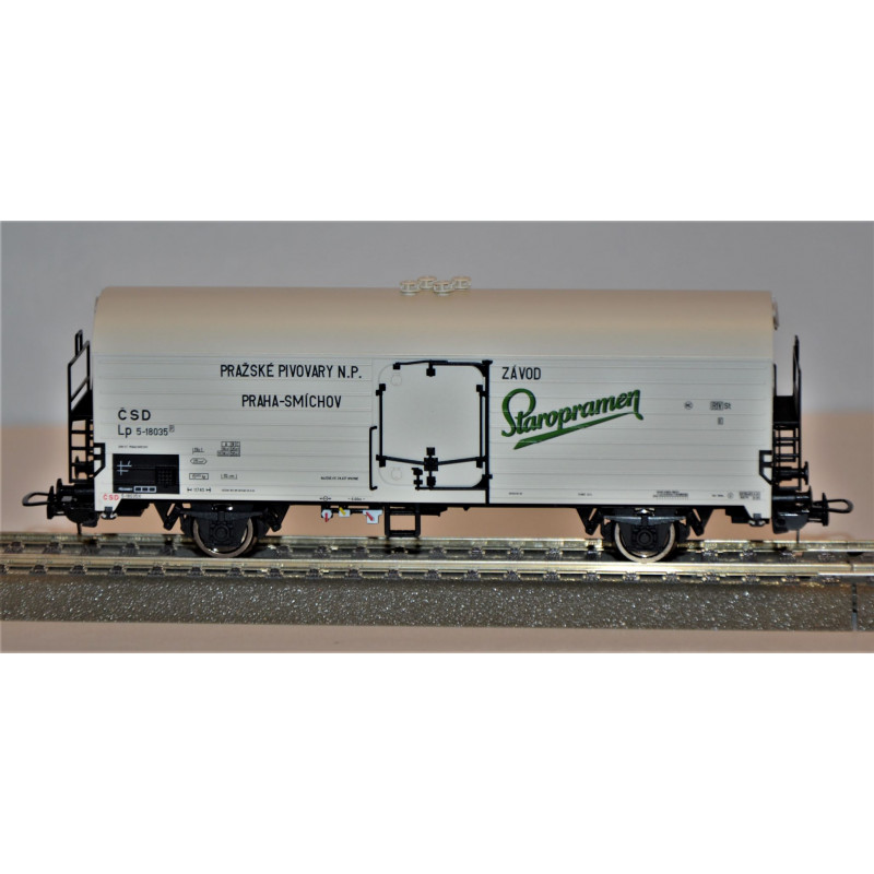 TILLIG 2-axle refrigerated car Lp ČSD "Staropramen", 3rd edition  H0