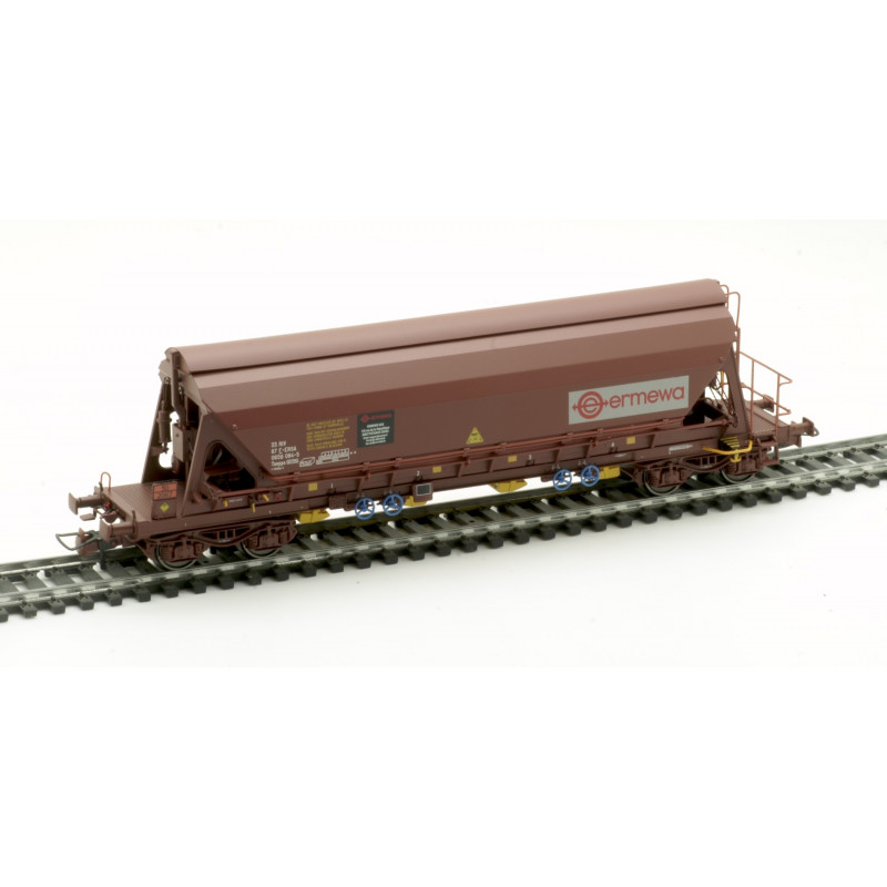 ALBERT MODELL 4-axle dump car Tanpps ERMEWA, ep.VI, brown, car no.: 0559 084-5 H0