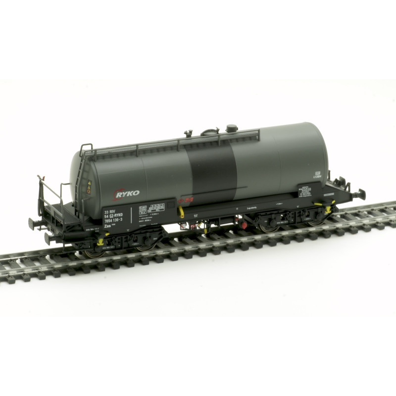 ALBERT MODELL 4-axle boiler car Zas CZ-RYKO gray-black, ep.VI., gray, car no.: 7854 130-3 H0