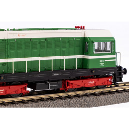 PIKO motorová lokomotiva T435.0139 ČSD zelený, 4.ep.,  digitál + zvuk  H0