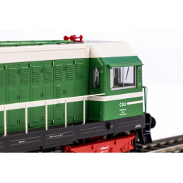 PIKO T435.0139 ČSD green diesel locomotive, 4th series, digital + sound, H0