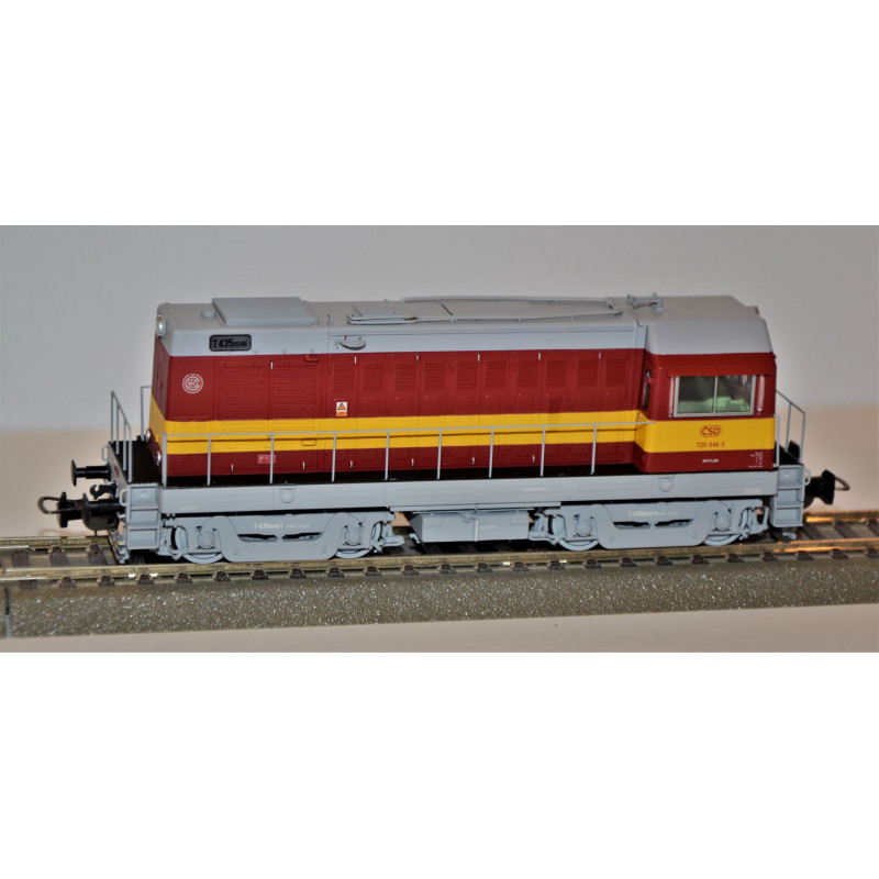 PIKO 52431 T435.046 ČSD diesel locomotive with Pennsylvania-type bogies, 4th edition. H0