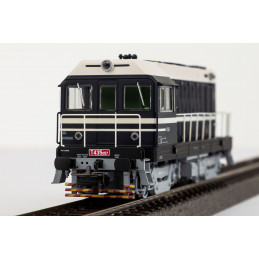 PIKO T435.057 ČSD blue (factory paint) diesel locomotive with Pennsylvania-type bogies, 3rd edition, analog H0